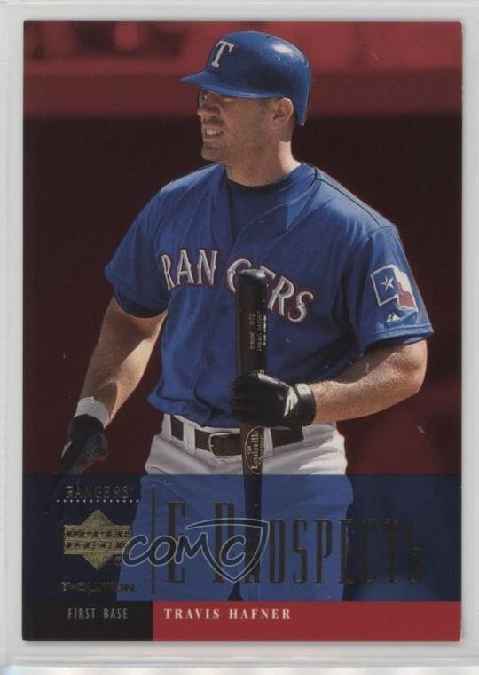 2001 Upper Deck Evolution E-Prospects /2250 Travis Hafner #109 Rookie RC z6b