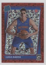 2021-22 Donruss Optic Rated Fast Break Red Prizm 32/85 Luka Garza Rookie RC 06rs