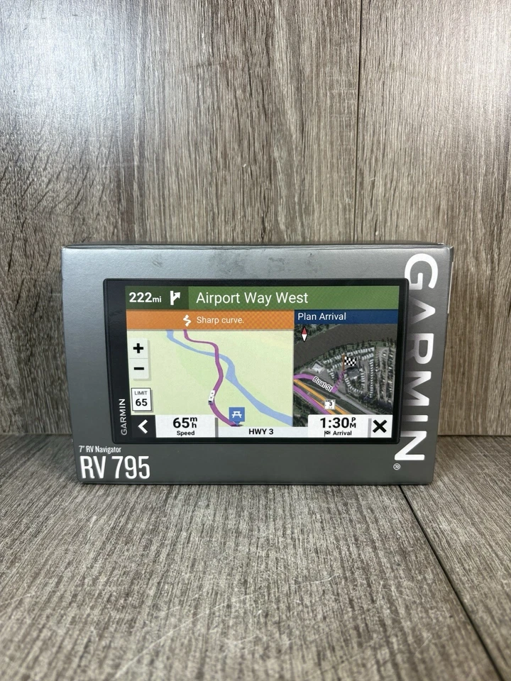 Garmin RV Cam 795,  7” GPS RV Navigator, Built-in Dash Cam-LN | Fast Free Ship! - Image 3 of 4