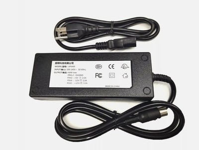 Interacoustics UPS400 Universal AC Adapter Power Supply Cord Charger 5-Pin