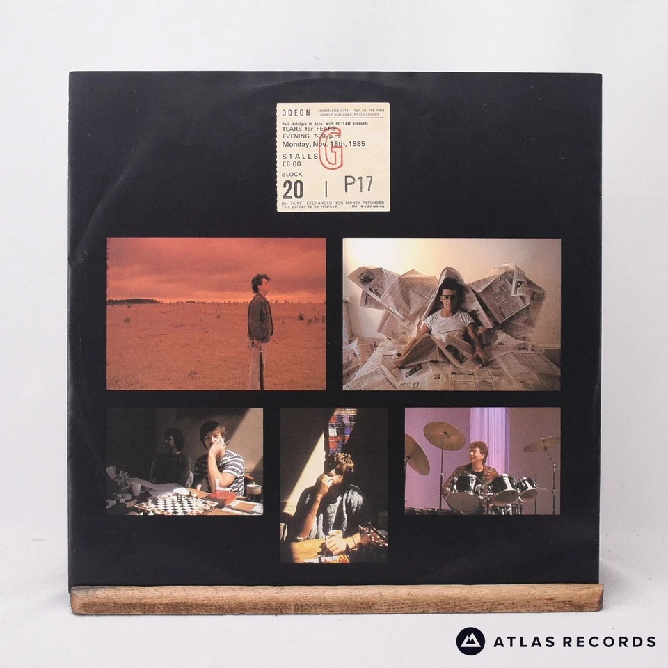 Tears For Fears Songs From The Big Chair LP Album Vinyl Record MERH 58 - VG+/EX - Image 4 of 4