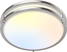 1-Pack 36W LED Ceiling Light Fixture , 12IN Modern Flush Mount Ceiling Lights