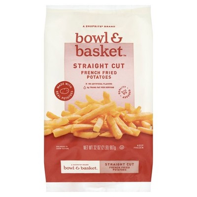 Bowl & Basket Straight Cut French Fried Potatoes, 32 oz (6 pack)