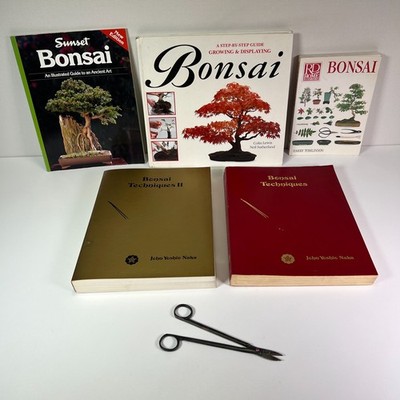 Bonsai Techniques I & II John Yoshio Naka 1982 1st Print Book Set &  Scissors Lot | eBay