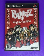 Bratz Rock Angelz for PlayStation 2 PS2 No Manual / Blockbuster Case Tested