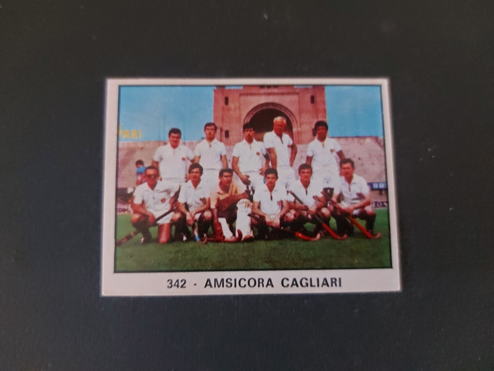 Figurina PANINI Campioni Dello SPORT 66/67 - AMSICORA - N° 342 NEW (8289)