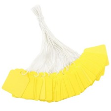 joycraft 200Pcs Price Tags with String Attached, 1.4x1.8 inch Blank Paper Han...