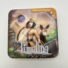 Timeline Science and Discoveries Card Game Asmodee Complete In Tin