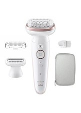 Braun Silk-Epil 9 SES9-030 Epilator Hair Removal Wet Dry Pivoting Head Shaver
