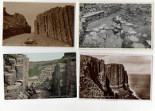 14 VINTAGE postcards:  THE GIANT'S CAUSEWAY NORTHERN IRELAND