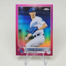 2022 Topps Chrome - Magenta Refractor #123 Walker Buehler /399