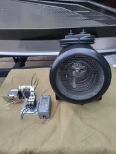 Full setup Remington Rem 05 240 GH  Garage Heater Ceiling Mountable in Black