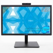 MONITOR 19" CON WEBCAM E MICROFONO SCHERMO DISPLAY COMPUTER PC CASSA POS HDMI