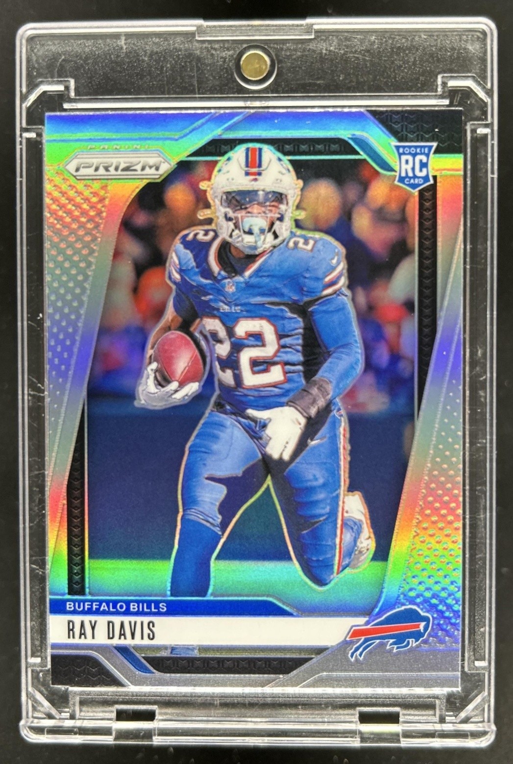 2024 Prizm Ray Davis RC Silver Rookie #382 Bills