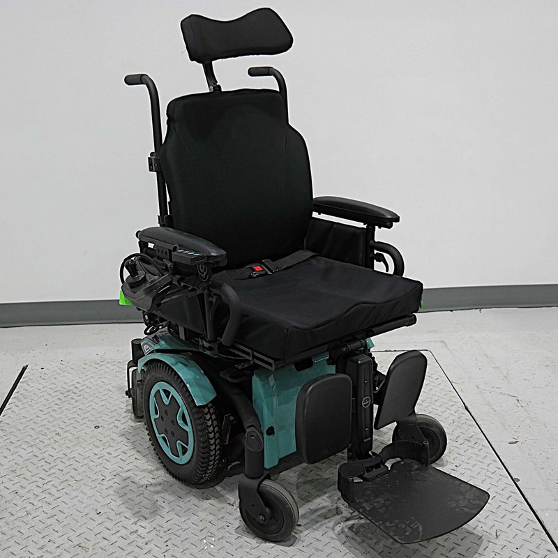 Invacare TDX SP2 Mid Wheel Power Wheelchair W/ Tilt Recline Footrest