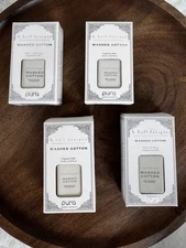 PURA Smart Scent Diffuser Fragrance Refill Washed Cotton 0.33 fl oz Lot of 4