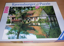 Ravensburger Puzzle 1000 Teile, Mühle am Bla...