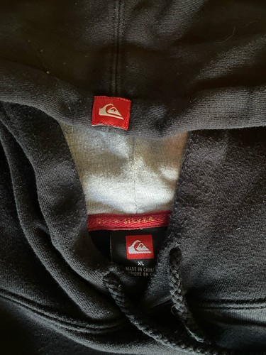 Vintage Quicksilver Hoodie 2003 XL Sweatshirt Embroidered Surf Skate - Picture 3 of 10