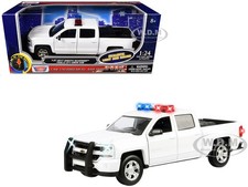 2017 CHEVROLET SILVERADO WHITE LIGHTS  SOUNDS 1/27 BY MOTORMAX 79546