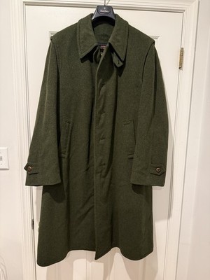 Loden Plankl Tirol Austria Loden Coat Wool Alpaca Green Overcoat