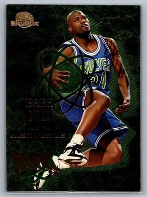1995-96 SkyBox Premium #A8 Isaiah Rider Atomic