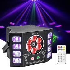 UV Dj Lights 100W Bee Eye Strobe Stage Lighting Disco Light with Beam Pattern...