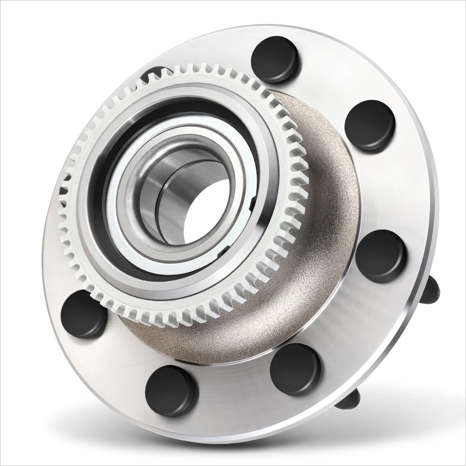 Kit de montaje de cojinete de cubo de rueda delantera izquierda derecha para 94-02 Dodge Ram 2500 3500 Foto 2 de 4