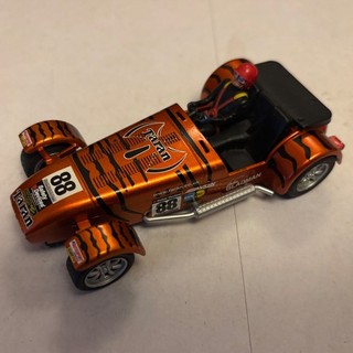 Scalextric Caterham super 7 super light touring car # 88 superb and fast