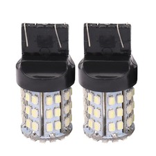2x T20 7440 7443 64 SMD White 6000K Reverse Brake Tail LED Bulb Light Lamp6687