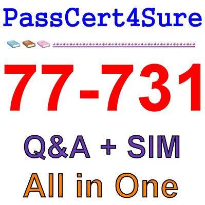 Beste Exam Training Material 77-731 Exam Q&a + SIM