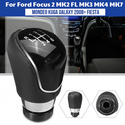 Schaltknauf Schalthebel Für Ford Focus 2 3 Mondeo C-Max S-Max Kuga Galaxy 6 Gang