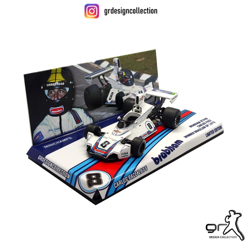 Carlos Pace - Brabham BT44B - F1 1975 Winner Brazilian GP / Altaya - IXO / 1:43 - Foto 1 di 4