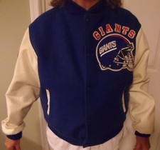 Vintage New York Football Giants Chalk Line Heavyweight Jacket - REDUCED  