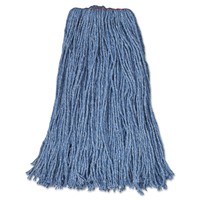 Rubbermaid Commercial Cotton/synthetic Cut-end Blend Mop Head 32oz 1 Band Blue on sale Rubbermaid Commercial Cotton/synthetic Cut-end Blend Mop Head 32oz 1 Band Blue on sale