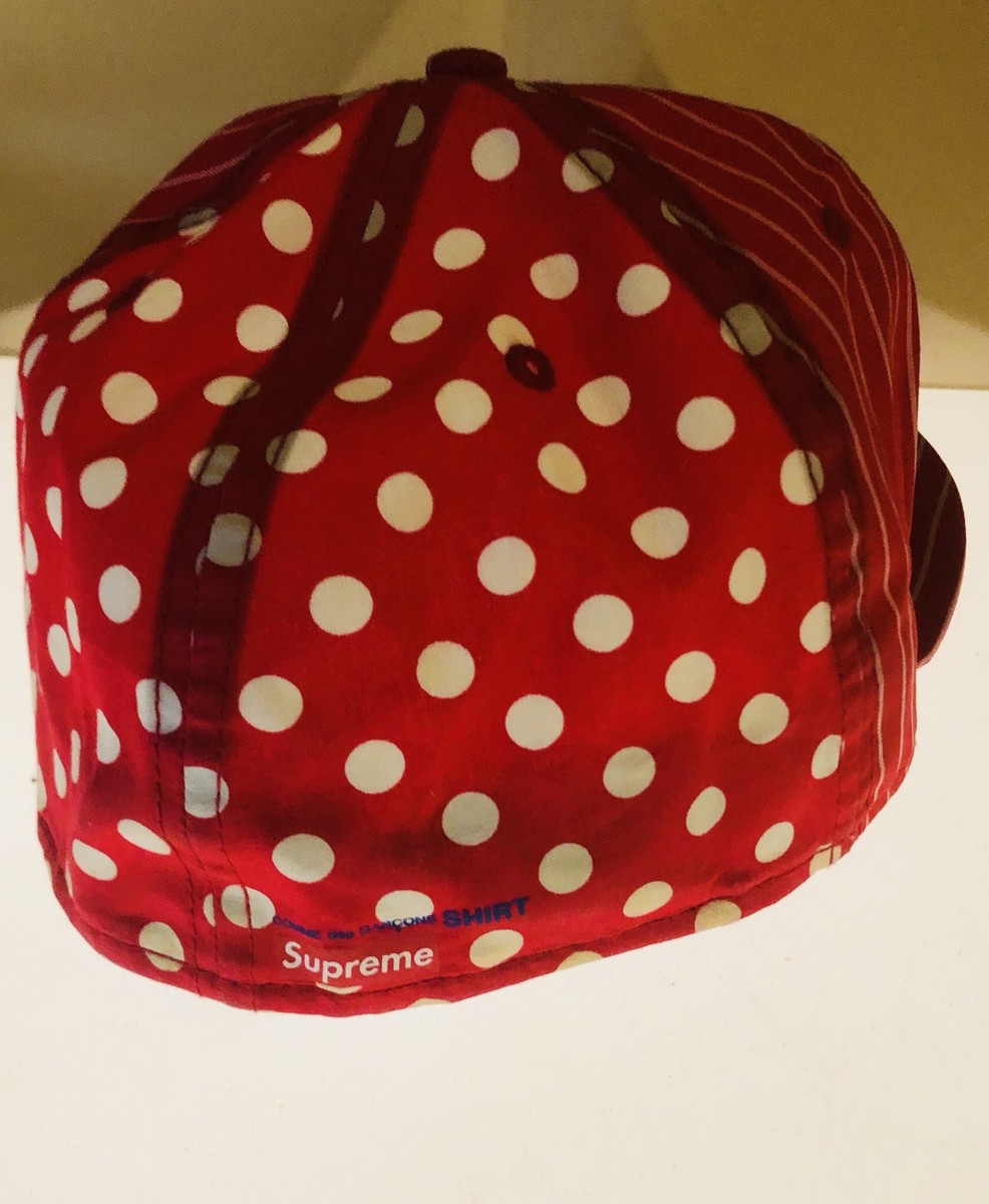 Int'l Shipping Avail! SUPREME COMME des GARCONS 14 SS NEW ERA CAP