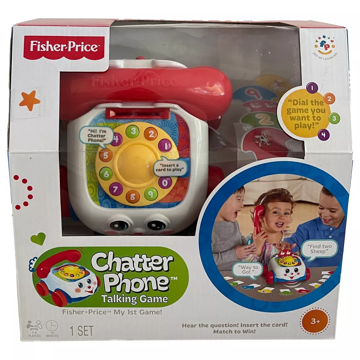 Fisher Price Chatter Phone Baby Toy Talking Game My First Game