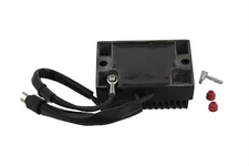 Volt Tech Regulator Black fits Harley Davidson