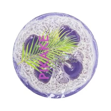 Maui Soap Co Loofah Soap – Pikake with Sea Salt & Kukui Oil 