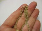14K Michael Anthony Yellow Gold Rope Chain Necklace 24" [N21] — photo 4