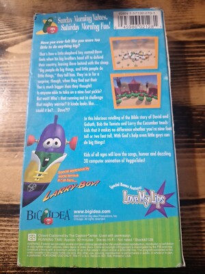 VeggieTales VHS- Dave And The Giant Pickle 1998 45986021281| eBay