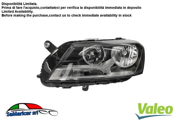 Blinker Projektor Vorne Links Elektrisch H7 Valeo FüR VW Passat B7 2010- >-image