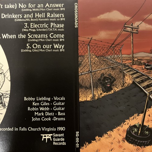 CROSSROADS 1980 UnReleased Tracks From Bobby Liebling of PENTAGRAM Mini LP CD - Picture 8 of 15