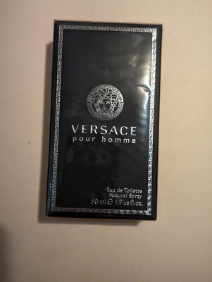 Versace Pour Homme 1.7Oz Men's Eau de Toilette Fragrance Brand New Inbox