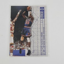1994-95 Collector's Choice Silver Signature Patrick Ewing BP #389 Knicks 
