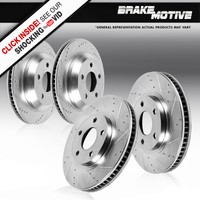 Front + Rear Drilled And Slotted Brake Rotors 2001 2002 2003 - 2006 Lexus Ls430 on sale Front + Rear Drilled And Slotted Brake Rotors 2001 2002 2003 - 2006 Lexus Ls430 on sale