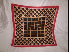 Vintage Made In Italy Geometric Abstract Scarf