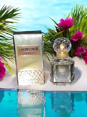 Roberto Cavalli Paradiso Damen Luxus Miniatur Sammler Mandarine Jasmin Neroli  