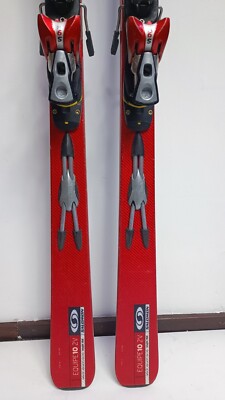 Salomon Equipe 10 2V 188 cm Ski + Salomon 16 Bindings Winter Sport