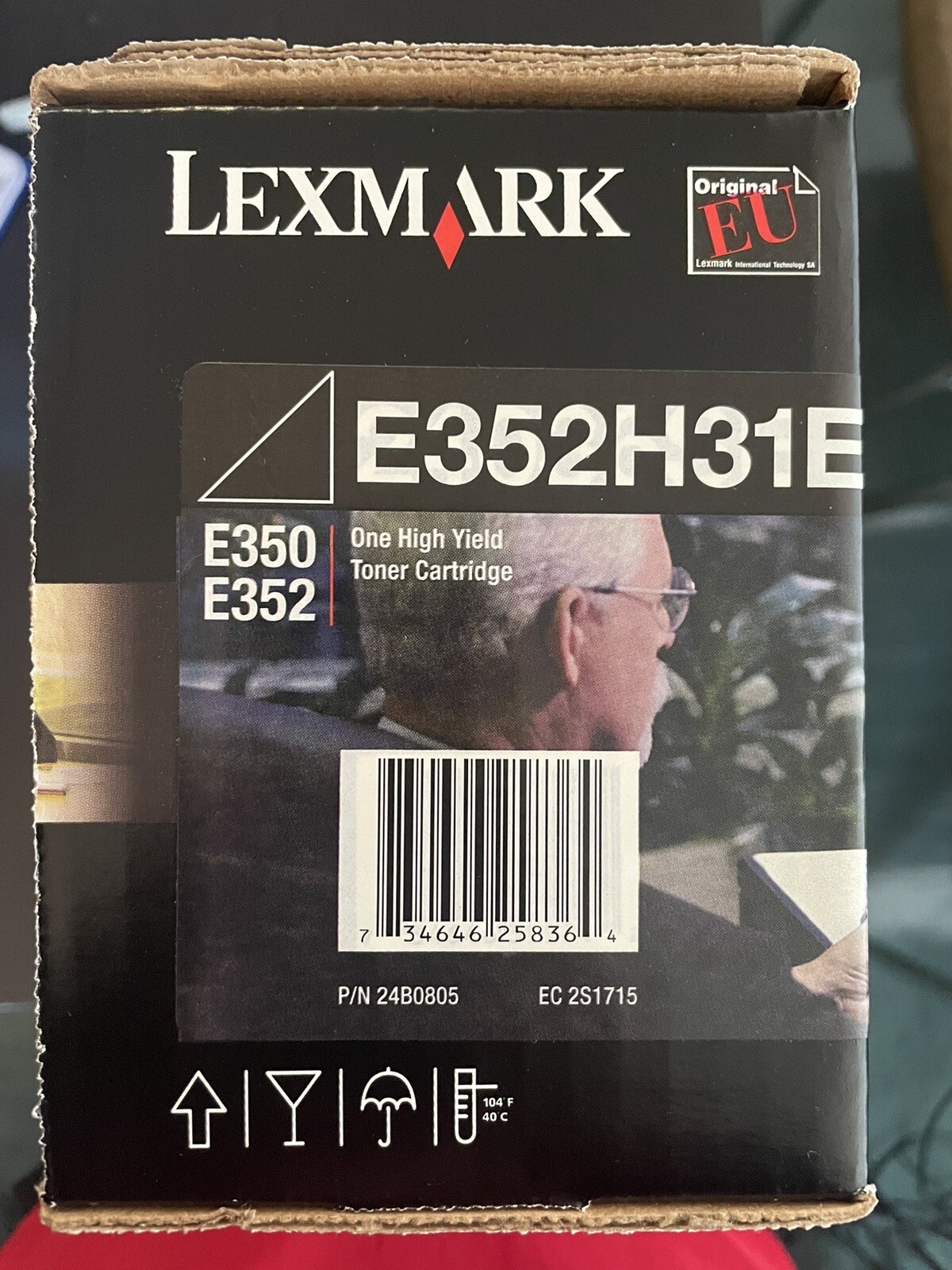 Lexmark Toner E352H11E Black schwarz für Lexmark E350, Lexmark E352 Originale