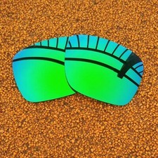 Polarized Lenses Replacement for-OAKLEY Holbrook OO9102 Sunglasses-Green Mirror